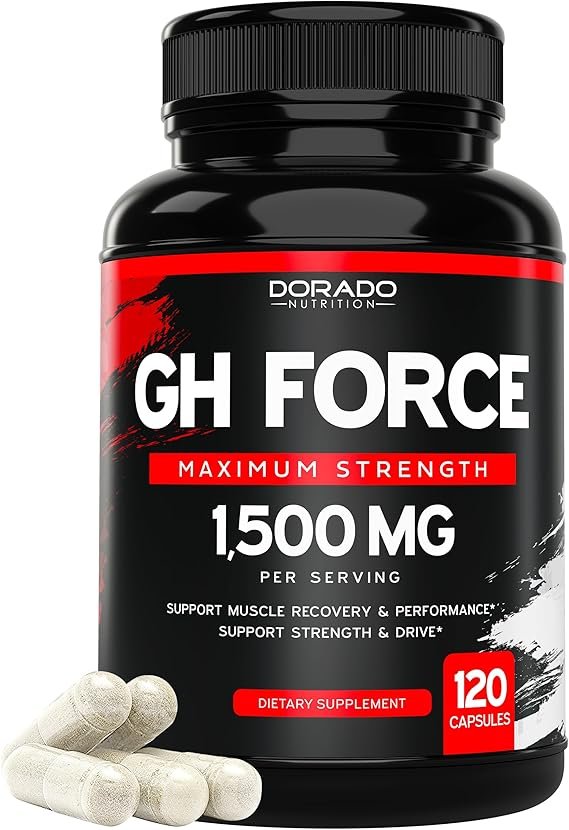 HGH Supplements for Men & Women (120 Count) 1500mg